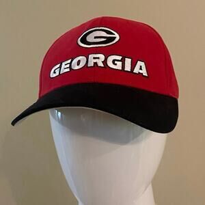 Adult OS University‎ of Georgia Adjustable Ball Cap EUC